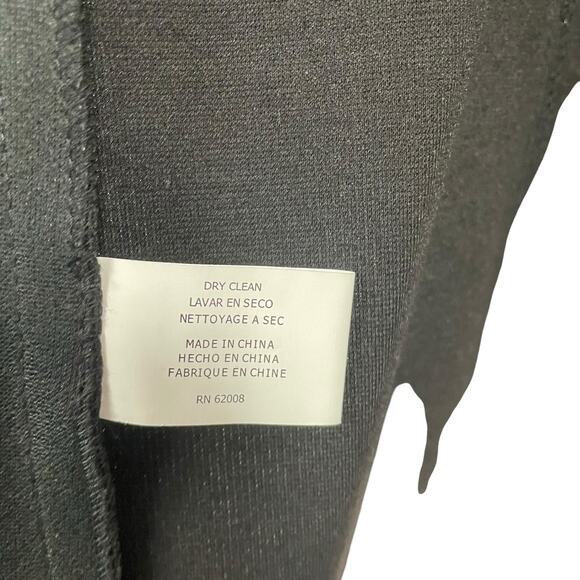 NWT Insight New York Zipper Accent Black White Houndstooth Jacket Womens 2 - Picture 4 of 7